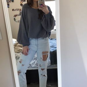 Free People Found My Friend Sweatshirt 